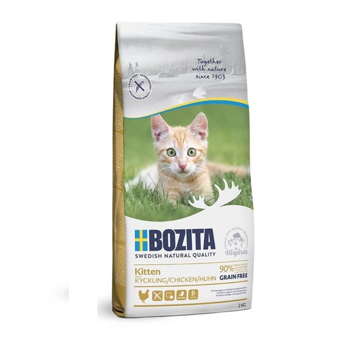 Bozita Kitten Tahılsız Tavuklu Yavru Kedi Maması 10 Kg Bozita Kitten Tahılsız Tavuklu Yavru Kedi Maması 10 Kg