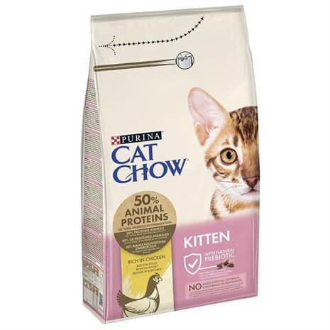 Cat Chow Kitten Tavuklu Kedi Maması 1,5 Kg
