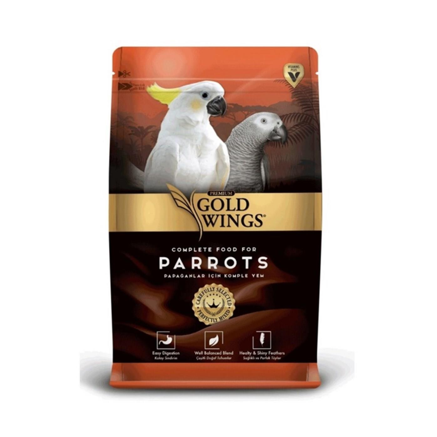 Gold Wings Premium Papağan Yemi 750 GR Gold Wings Premium Papağan Yemi 750 GR
