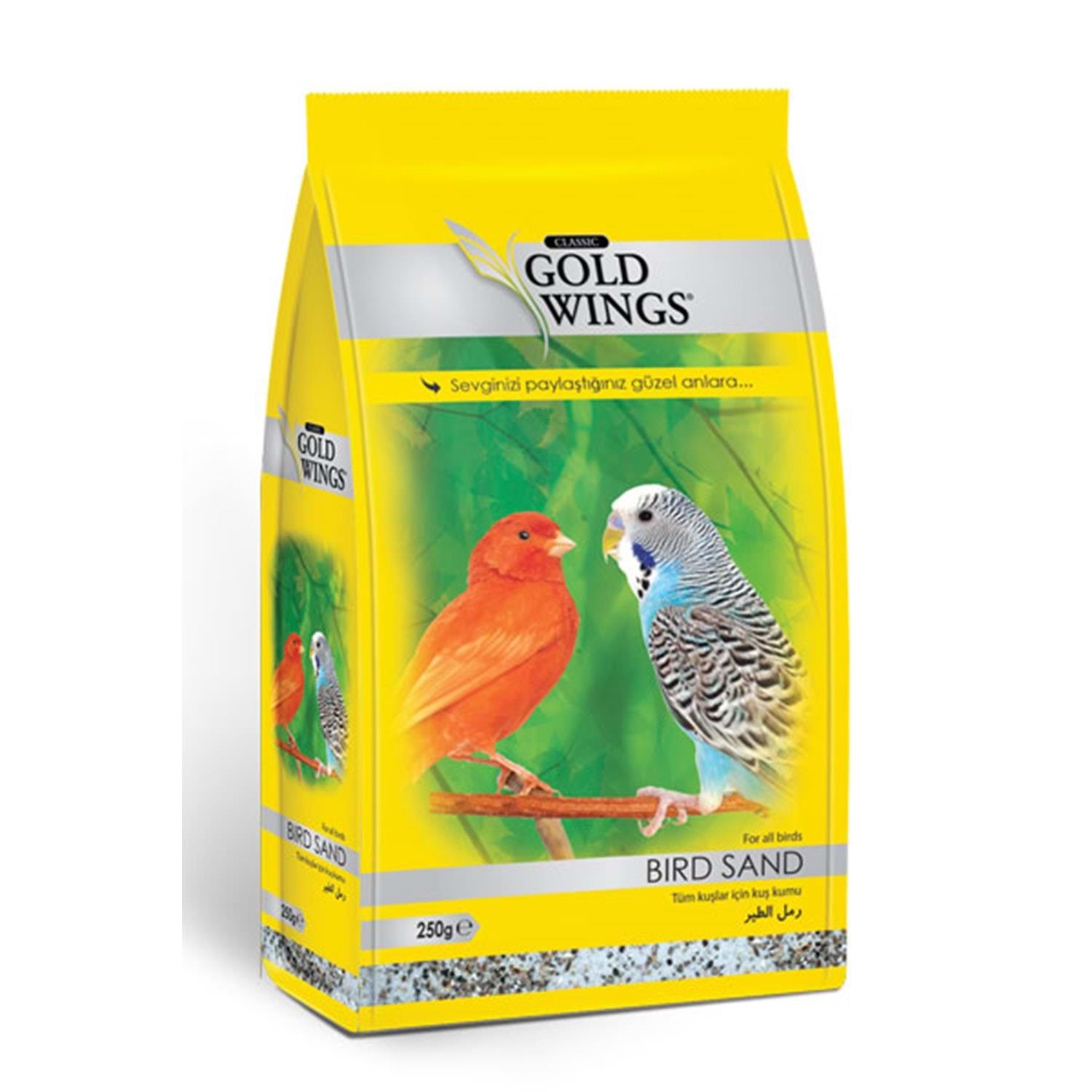 GoldWings Kuş Kumu 250 Gram GoldWings Kuş Kumu 250 Gram