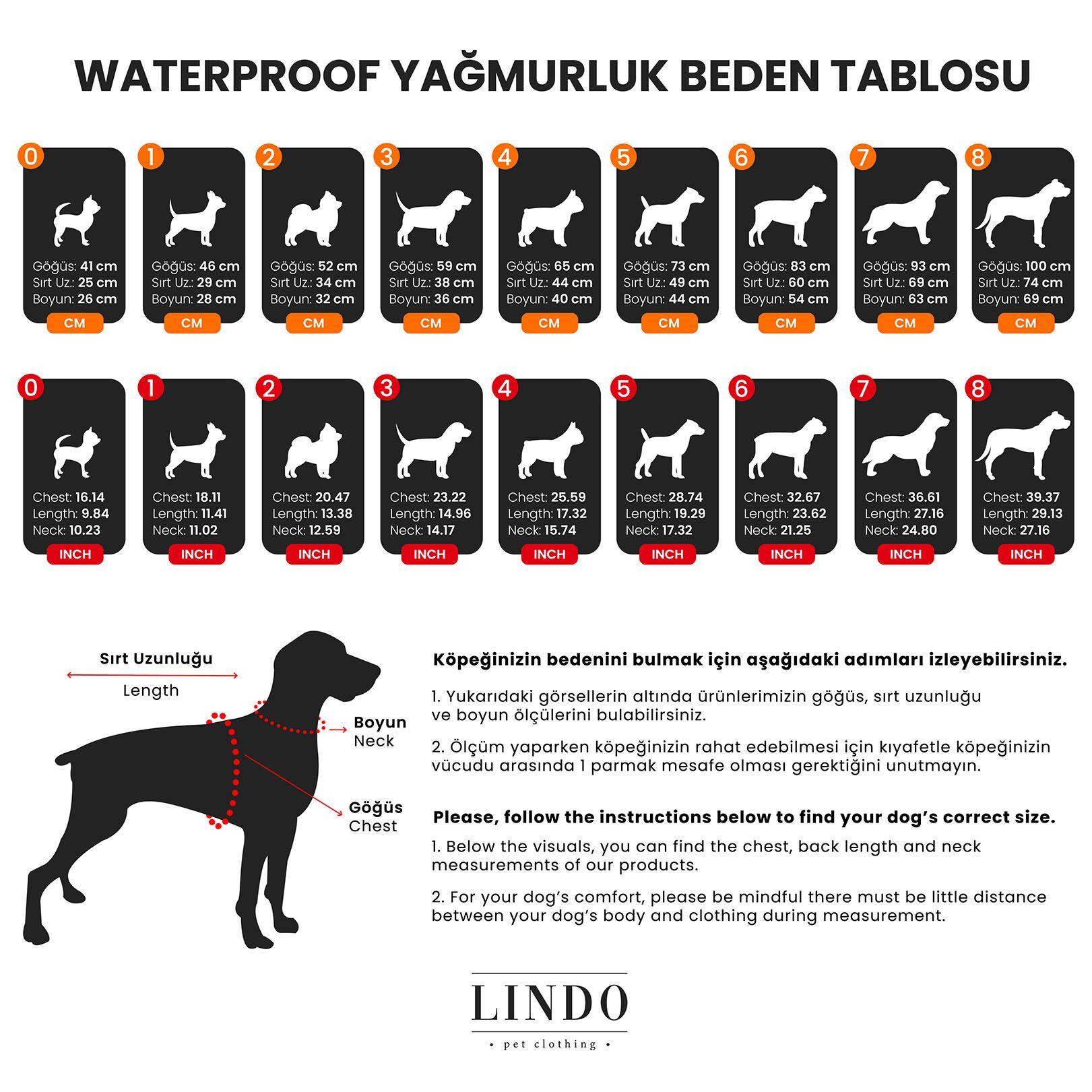 Lindo Joy Kapüşonlu Yağmurluk Beden : 8 Lindo Joy Kapüşonlu Yağmurluk Beden : 8