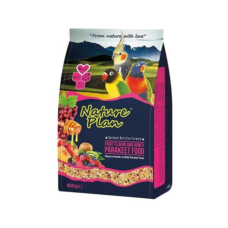 Nature Plan Meyveli Ballı Paraket Yemi 800 Gr Nature Plan Meyveli Ballı Paraket Yemi 800 Gr