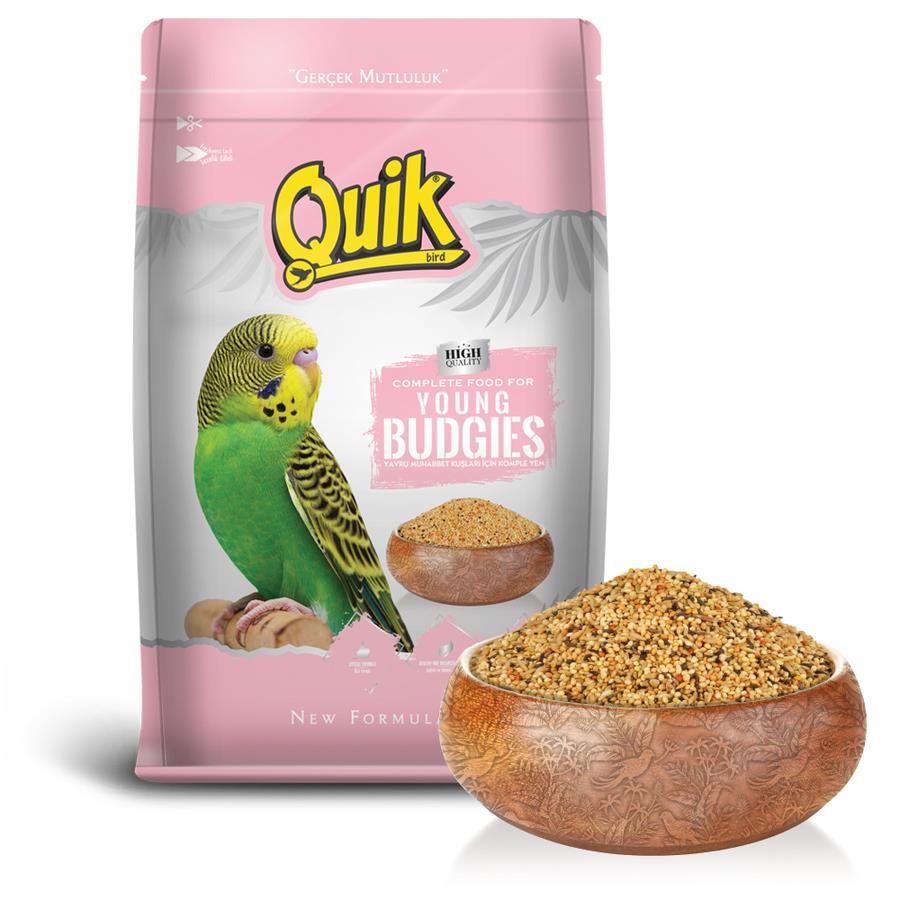 Quik Junior Yavru Muhabbet Kuşu Yemi 400 Gram Quik Junior Yavru Muhabbet Kuşu Yemi 400 Gram