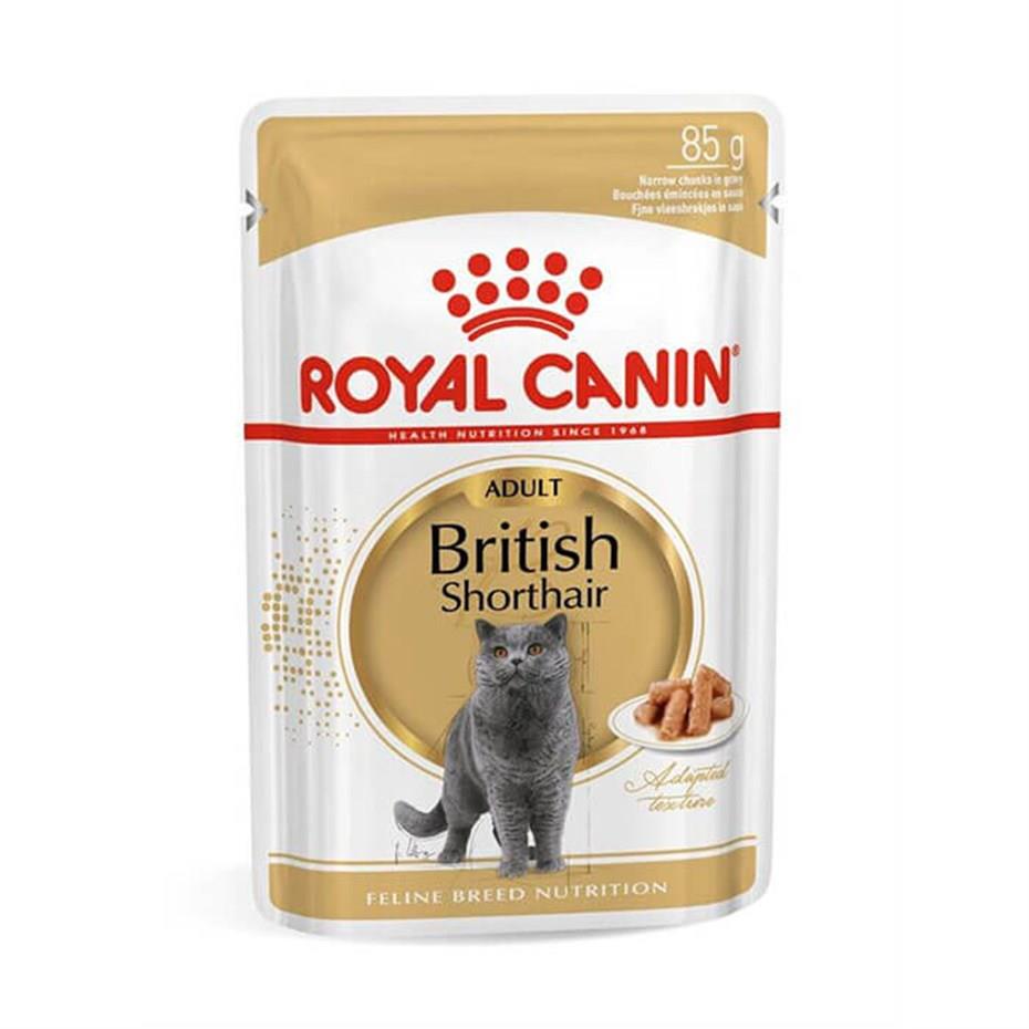 Royal Canin British Shorthair Pouch 85 Gr Royal Canin British Shorthair Pouch 85 Gr