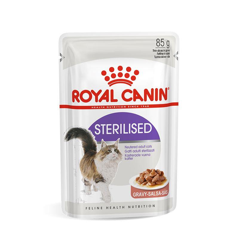 Royal Canin Sterilised Gravy Pouch 85 Gr